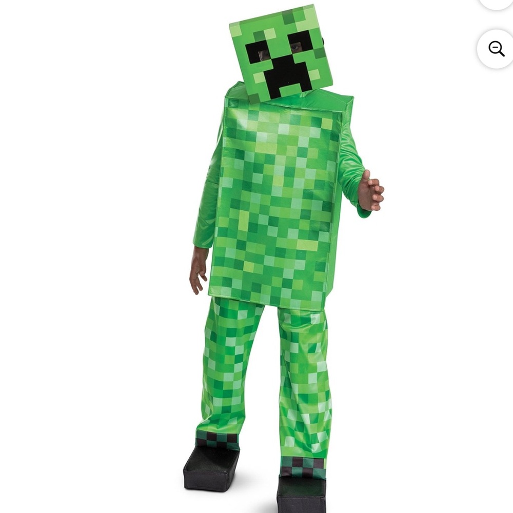 NWT Minecraft  Halloween Costume size 8/10
